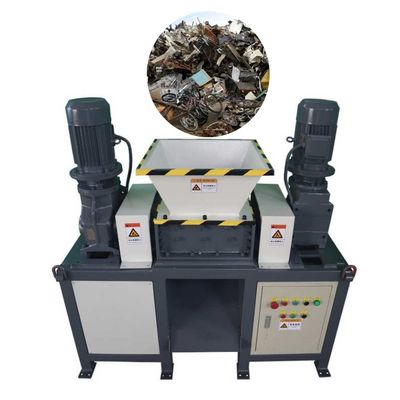 स्क्रैप कार स्क्रैडर मशीन 220V / 380V डबल नच रोल के साथ
