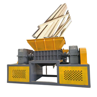 7.5kW भारी शुल्क लकड़ी चिपर Shredder मशीन कॉम्पैक्ट संरचना