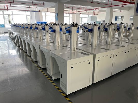 आभूषण प्लास्टिक धातु फाइबर लेजर अंकन मशीन 30W मिनी पोर्टेबल डेस्कटॉप लेजर मार्कर