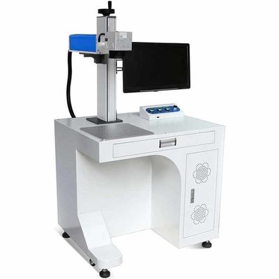 3D डायनामिक फोकसिंग यूवी लेजर मार्किंग मशीन 5W 10W 15W रोटरी के साथ