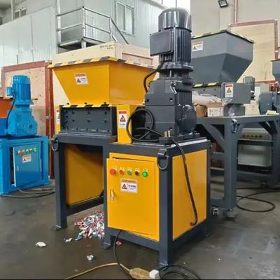 मिनी रसोई कचरा Shredder मशीन प्लास्टिक एल्यूमीनियम स्क्रैप केबल लकड़ी डबल शाफ्ट Shredder