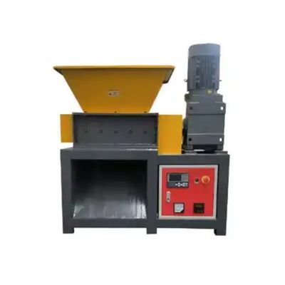 डबल शाफ्ट अपशिष्ट स्क्रैडर मशीन 380V प्लास्टिक क्रशिंग मशीन