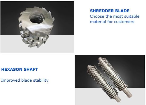 छोटे धातु कुचल मशीन 50Hz अनुकूलित स्क्रैप तांबा तार Shredder