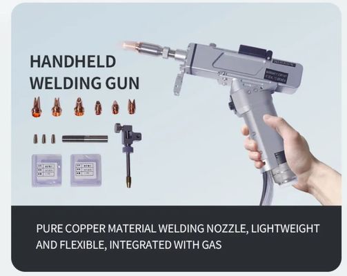 220-240V लेजर वेल्डिंग मशीन 0.915um तरंग दैर्ध्य और ±0.02mm स्थिति सटीकता के साथ