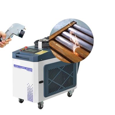 धातु/कोइल लेजर सफाई मशीन 9 मिमी स्पॉट व्यास और स्वचालित सफाई के साथ